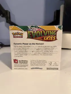 Pokemon TCG Sword & Shield Evolving Skies Booster Box Sealed (Slight Cut) - Image 4