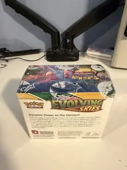 Pokemon TCG Sword & Shield Evolving Skies Booster Box Sealed (Slight Cut) - Image 5