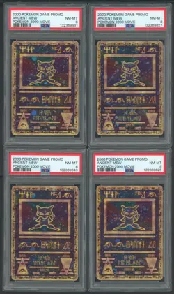Lot of (15) 2000 Pokemon Game Promo Movie Ancient Mew PSA 8 NM-MT - Image 3