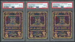 Lot of (15) 2000 Pokemon Game Promo Movie Ancient Mew PSA 8 NM-MT - Image 4