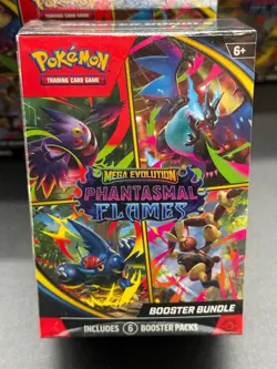 Lot of (25) Pokemon Mega Evolution Phantasmal Flames Booster Bundle Boxes Sealed - Image 2