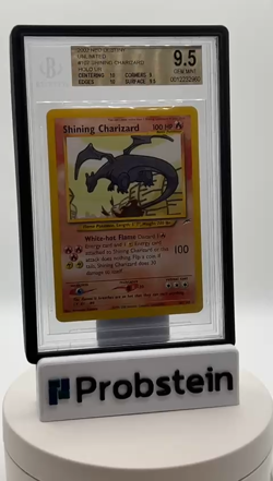 2002 Pokemon Neo Destiny Unlimited #107 Shining Charizard Holo BGS 9.5 GEM MINT - Image 2