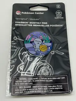 Gimmighoul Pokemon Center Monthly Pins 2025 Habitat Pin (12 of 12) Limited - Image 1