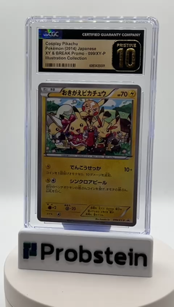 2014 Pokemon XY Break Promo #099/XY-P Cosplay Pikachu Illus. CGC 10 PRISTINE - Image 2