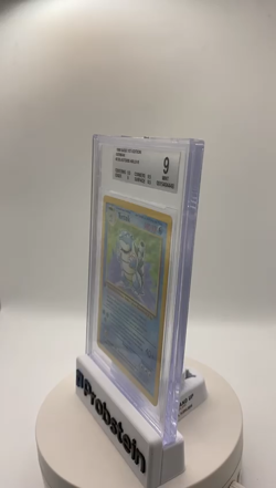 1999 Pokemon Base Set 1st Edition German #2 Blastoise Holo T BGS 9 MINT - Image 2