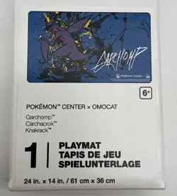 Pokemon Center X Omocat Exclusive Garchomp Playmat Sealed - Image 3