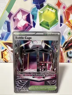 Battle Cage 116/094 Ultra Rare Full Art (FA) - Pokemon TCG Phantasmal Flames NM - Image 1
