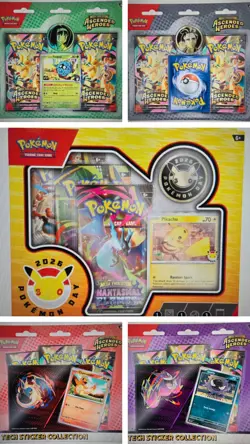 Pokemon 30th Anniversary Bundle With Ascended Heroes Collection PRESALE FREE S&H - Image 1