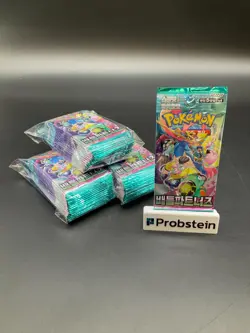 Lot of (60) Pokemon Korean SV9 Battle Partners Booster Packs Sealed - Image 1