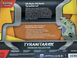 Pokemon TCG: Tyranitar EX Premium Collection Promo Box Sealed! - Image 3
