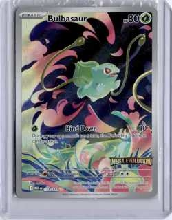 Bulbasaur 2025 Pokemon Mega Evolution #133/132 Stamped Promo Sealed - Image 1