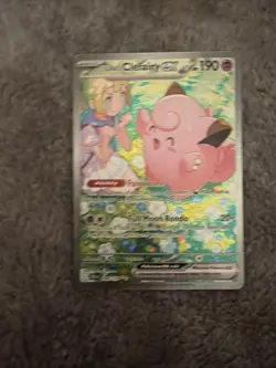 Pokemon Lillie's Clefairy EX Sir 184/159 English, Journey Together, NM Condition - Image 1