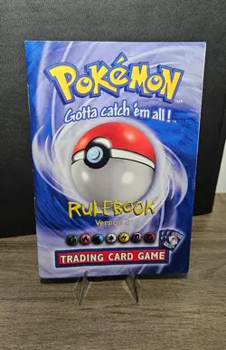 1999 Pokemon TCG Advanced Rulebook Version 3 Near Mint - Image 1