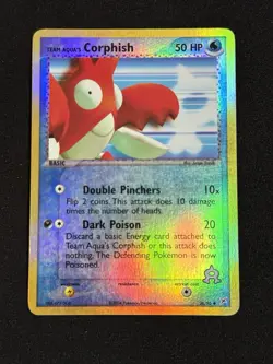 Corphish #26/95 - Pokemon TCG - EX Team Magma vs. Team Aqua - Reverse Holo - NM - Image 1