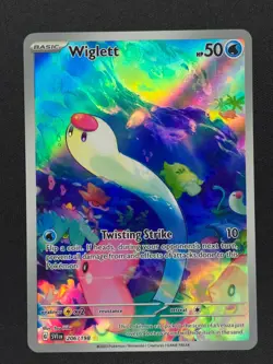 Wiglett 206 Pokemon SVI Scarlet Violet 2023 NM 🔥🔥🔥 - Image 1