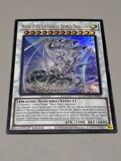 Yugioh! Blue-Eyes Ultimate Spirit Dragon - SDWD-EN043 - Ultra Rare - 1st Edition - Image 1