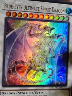 Yugioh! Blue-Eyes Ultimate Spirit Dragon - SDWD-EN043 - Ultra Rare - 1st Edition - Image 3