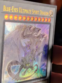 Yugioh! Blue-Eyes Ultimate Spirit Dragon - SDWD-EN043 - Ultra Rare - 1st Edition - Image 4