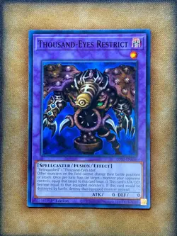 Yugioh Thousand-Eyes Restrict LDS1-EN050 Common 1st Ed NM - Image 1