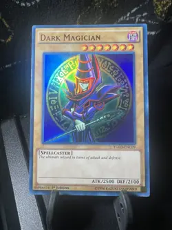 Dark Magician YGLD-ENC09 1st Edition Ultra Rare NM - Image 1