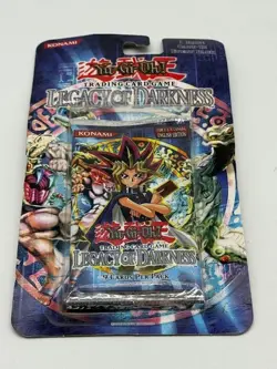 Yu-Gi-Oh! TCG English Legacy of Darkness Booster Blister Pack Sealed - Image 1