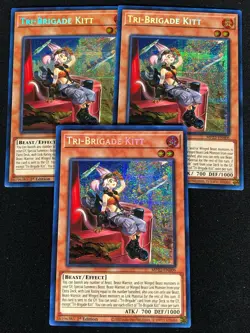 Yugioh Tri-Brigade kitt MP22-EN006 1ST SECRET X3(NM) - Image 1