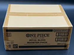 One Piece English OP-10 Royal Blood Booster Pack Box Case Sealed - Image 1