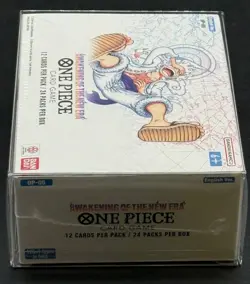 One Piece EN OP-05 Awakening of the New Era Booster Box Sealed w/ Soft Case - Image 4