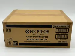 One Piece English OP11 A Fist Of Divine Speed Booster Pack Box Case Sealed - Image 3
