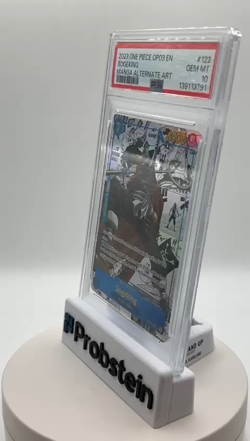 2023 One Piece OP03 EN Manga Alternate Art #122 Sogeking PSA 10 GEM MINT - Image 2