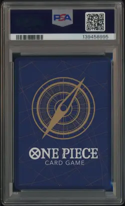 2025 One Piece OP12 English 3rd Anniversary Silver #093 Marshall D. Teach PSA 10 - Image 3