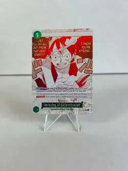 One Piece TCG • I Know You´re Strong.. OP13-040 • Promo • ENG/NM - Image 1