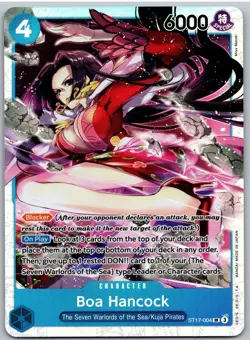 Boa Hancock ST17-004 Starter Deck 17: BLUE Donquixote Doflamingo One Piece - Image 1