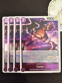 4x EB04-030 Kaido R Playset -One Piece TCG- The Azure Sea's Seven English - Image 1
