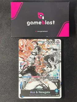 - GCC One Piece |Ace & Newgate (ST22-001) (V.2) |Starter Deck: EX Ace & Newgate - Image 1