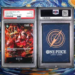 Sakazuki PSA 10 Graded Op02 099 Alternate Art Japanese One Piece Card - Image 3