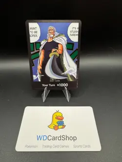Foil One Piece CG 5 Silvers Raleigh DON Card Legacy of the Master Alt Art - Image 1
