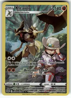 Kleavor TG08/TG30 SWSH10: Astral Radiance Trainer Gallery NM Pokemon Card TCG - Image 1