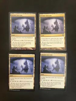 x4 Arcane Sanctum [2016 Commander + various] Magic MTG Cards NM/LP - Image 1