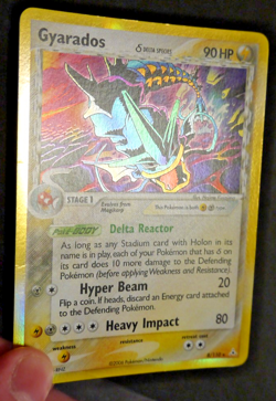 Gyarados Delta Species EX Holon Phantoms 8/110 Holo Rare Pokemon Card 2006 - Image 2