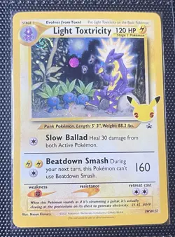 AMAZING RAINBOW SWIRL Light Toxtricity SWSH137 Sword & Shield Promo Cards Holo - Image 5
