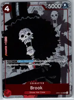 Brook - (Alternate Art) OP01-022 25th Anniversary English - One Piece Card - NM - Image 1