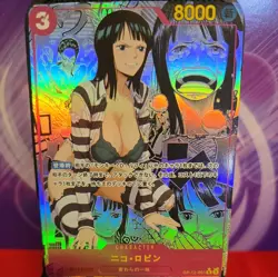 Beautiful Waifu Card - Nico Robin Prison- Goddess ACG Custom DIY Fan Art Card FS - Image 1