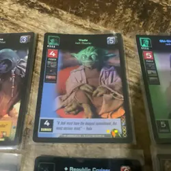 Star Wars CCG Young Jedi Card Lot 1999 Foils - Image 3