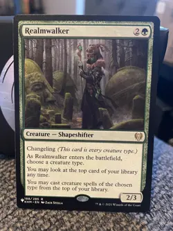 Realmwalker NM/M The List Secret Lair Deck MTG Magic Card - Image 1