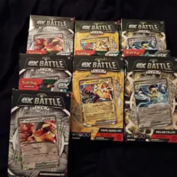 Pokemon Ex Battle Deck 60 Cards New In Box Different Sets Bundle 8ea 2fir $15 - Image 1