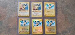 Lot 6 Pichu Neo Genesis Holo 1995-2000 Expedition (US/Canada)- Rare Pokemon Card - Image 1