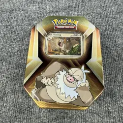 Pokemon Slaking Triple Whammy Collector Tin EMPTY + Holo Card 180 HP - Image 2