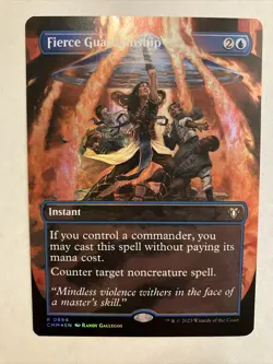 Magic the Gathering-Fierce Guardianship(Borderless)(Foil)-Commander Masters(CMM) - Image 1