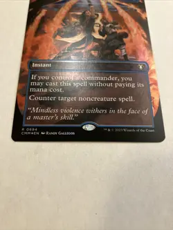 Magic the Gathering-Fierce Guardianship(Borderless)(Foil)-Commander Masters(CMM) - Image 2